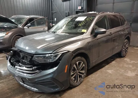 2024 Volkswagen Tiguan 2.0T S z USA, uszkodzony, nr VIN 3VVFB7AX4RM061906